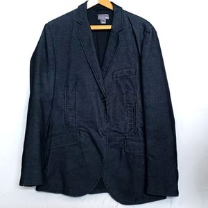 Fitted Corduroy Blazer